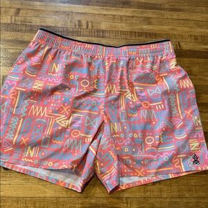 Chubbies The Dawn Patrols 5.5" Swim Trunk in Coral Mens Size Large